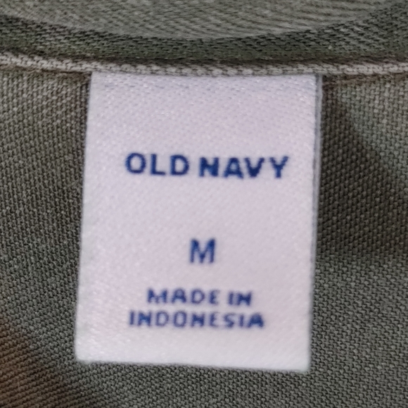 Old Navy Medium Green Knee Length Dress - Picture 4 of 4